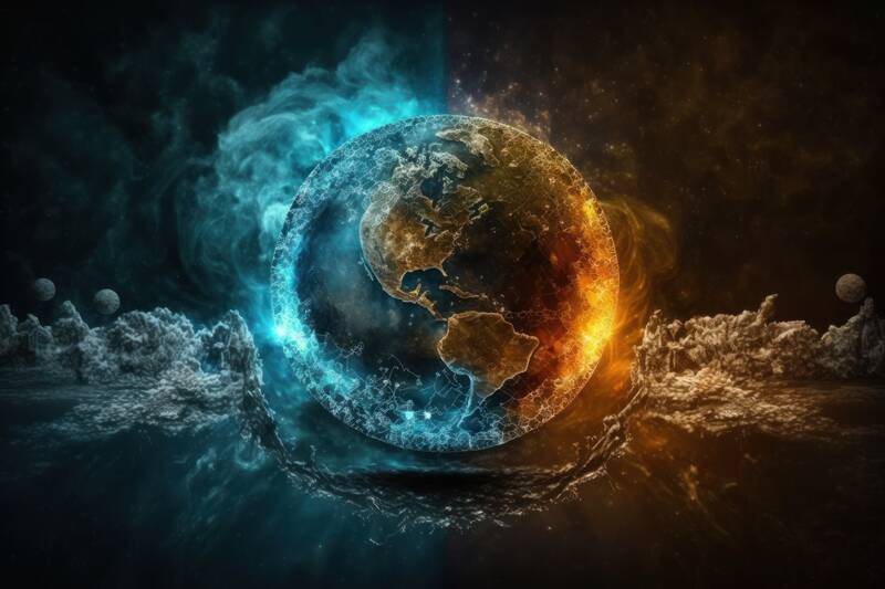 Burning Globe