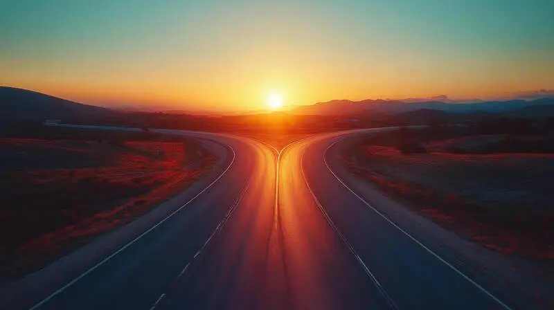 Choosing a Path in the Road